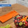 imageFarberware Easy to use pro Pump Spinner with Bowl Colander and Built in draining System for Fresh Crisp Clean Salad and Produce 66 quart GreenGreen