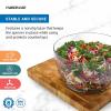 imageFarberware Easy to use pro Pump Spinner with Bowl Colander and Built in draining System for Fresh Crisp Clean Salad and Produce 66 quart GreenGreen