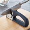 imageFarberware Edgekeeper 3 Stage Tabletop Kitchen Knife Sharpener 75Inch BlackBlack