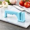 imageFarberware Edgekeeper Tabletop Kitchen Knife Sharpener 75Inch AquaAqua