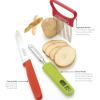 imageFarberware Healthy Eating Hanging Sets 3Piece Red3Piece Veggie Set