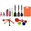 imageFarberware Kitchen Tool and Gadget Set 16Piece  Cutting Matt Multicolor