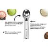 imageFarberware Professional Ice Cream Scoop Comfortable Handle Heavy Duty Professional Grade Scooper Get Perfect Shape Scoops Great for Spooning Frozen Hard Gelato and Sorbet Cookie Dough MelonSilver