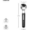 imageFarberware Professional Ice Cream Scoop Comfortable Handle Heavy Duty Professional Grade Scooper Get Perfect Shape Scoops Great for Spooning Frozen Hard Gelato and Sorbet Cookie Dough MelonBlack