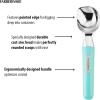 imageFarberware Professional Ice Cream Scoop Comfortable Handle Heavy Duty Professional Grade Scooper Get Perfect Shape Scoops Great for Spooning Frozen Hard Gelato and Sorbet Cookie Dough MelonAqua