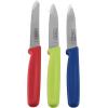 imageFarberware Professional Paring Knives Set of 3 Green Blue and RedGreen  Blue and Red