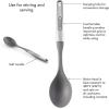 imageFarberware Professional Stainless Steel Soft Basting Brush 1102Inch GrayBasting Spoon