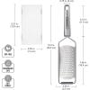imageFarberware Professional Stainless Steel Soft Basting Brush 1102Inch GrayMedium Grater