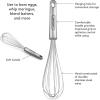 imageFarberware Professional Stainless Steel Soft Basting Brush 1102Inch GrayWhisk