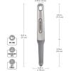 imageFarberware Professional Stainless Steel Soft Can Opener 736Inch GrayEuro Peeler