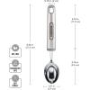 imageFarberware Professional Stainless Steel Soft Can Opener 736Inch GrayIce Cream Scoop