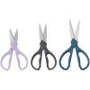 imageFarberware All Purpose Scissor Set 3Piece MulticolorNavy  Gray  Lavender