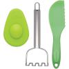 imageFarberware Healthy Eating Hanging Sets 3Piece Red3Piece Avocado Set