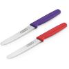 imageFarberware Professional Paring Knives Set of 3 Green Blue and RedRed and Purple