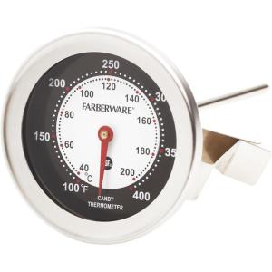 imageFarberware 5141020 Protek Refrigerator Thermometer SilverCandy and Deep Fry Thermometer