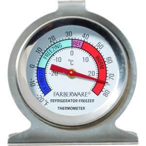 imageFarberware 5141020 Protek Refrigerator Thermometer SilverRefrigerator Thermometer