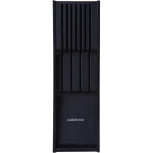 imageFarberware 5229614 7 Slot In Drawer Knife Organizer 18Inch Black