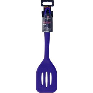 imageFarberware Colourworks 5141751 Silicone Slotted TurnerOne Size RedBlue