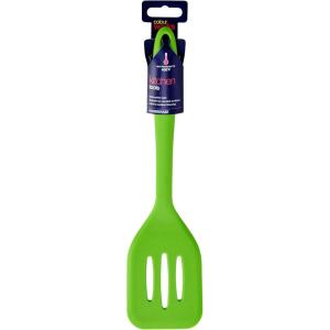 imageFarberware Colourworks 5141751 Silicone Slotted TurnerOne Size RedBright Green