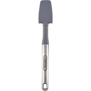 imageFarberware Professional Stainless Steel Soft Basting Brush 1102Inch GrayJar Spatula