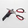 imageFarberware All Purpose and Utility scissors with Edgekeeper Sharpening Sheaths Strong and Durable Multi Use Scissors 2Piece BlackRedBlackRed