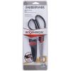 imageFarberware All Purpose and Utility scissors with Edgekeeper Sharpening Sheaths Strong and Durable Multi Use Scissors 2Piece BlackRedBlackRed