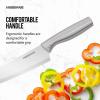 imageFarberware Edgekeeper Stainless Steel Knife Block Set 11 Piece Stainless