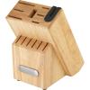 imageFarberware Edgekeeper Triple Riveted Knife Block Set with Built in Sharpener 14Piece BlackBlack