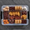 imageFarberware Large BuildABoard Snacklebox Serving Tray with Locking Plastic Cutting Board Lid Portable Storage Container with 11 Compartments for Charcuterie and MoreBlack