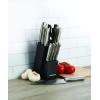imageFarberware FPP12P 12Piece HighCarbon Stamped Stainless Steel Knife Block Set Black Block12Piece Knife Block Set