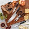 imageFarberware Forged Triple Riveted Knife Set 12 Piece Black