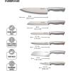 imageFarberware Soft Grip Knife Set 11Piece Assorted Ombre12Piece Set Cool