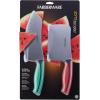 imageFarberware Soft Grip Serrated Utility Knife 55Inch Green2Piece Chef Set