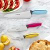 imageFarberware Soft Grip Serrated Utility Knife 55Inch Green3Piece Chef Set