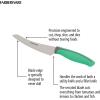 imageFarberware Soft Grip Serrated Utility Knife 55Inch Green55Inch Serrated Utility Knife