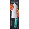 imageFarberware Soft Grip Serrated Utility Knife 55Inch Green7Inch Slice and Dice Knife
