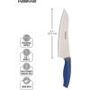 imageFarberware Soft Grip Serrated Utility Knife 55Inch Green8Inch Chef Knife