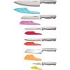 imageFarberware Soft Grip Knife Set 11Piece Assorted Ombre12Piece Set Cool