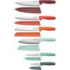 imageFarberware Soft Grip Knife Set 11Piece Assorted Ombre12Piece Set Warm