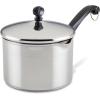 imageFarberware Classic Stainless Steel 1Quart Covered Straining Saucepan Silver3 Quarts