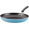imageFarberware Cookstart DiamondMax Nonstick Jumbo Cooker with Lid and Helper Handle Dishwasher Safe 6 Quart BlackAqua
