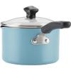 imageFarberware Cookstart DiamondMax Nonstick Jumbo Cooker with Lid and Helper Handle Dishwasher Safe 6 Quart BlackAqua