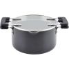imageFarberware Cookstart DiamondMax Nonstick Jumbo Cooker with Lid and Helper Handle Dishwasher Safe 6 Quart BlackBlack