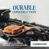 imageFarberware Cookstart DiamondMax Nonstick Jumbo Cooker with Lid and Helper Handle Dishwasher Safe 6 Quart BlackBlack
