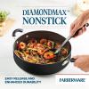 imageFarberware Cookstart DiamondMax Nonstick Jumbo Cooker with Lid and Helper Handle Dishwasher Safe 6 Quart BlackBlack