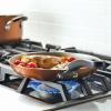 imageFarberware Cookstart DiamondMax Nonstick Jumbo Cooker with Lid and Helper Handle Dishwasher Safe 6 Quart BlackCopper