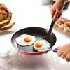imageFarberware Cookstart DiamondMax Nonstick Jumbo Cooker with Lid and Helper Handle Dishwasher Safe 6 Quart BlackRed