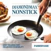 imageFarberware Cookstart DiamondMax Nonstick Jumbo Cooker with Lid and Helper Handle Dishwasher Safe 6 Quart BlackSilver
