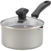 imageFarberware Cookstart DiamondMax Nonstick Jumbo Cooker with Lid and Helper Handle Dishwasher Safe 6 Quart BlackSilver
