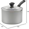 imageFarberware Cookstart DiamondMax Nonstick Jumbo Cooker with Lid and Helper Handle Dishwasher Safe 6 Quart BlackSilver